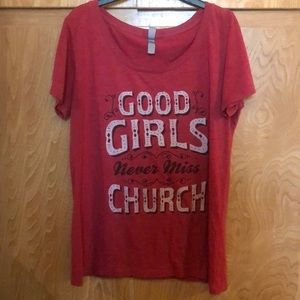 Good girls never miss church Eric Church t shirt